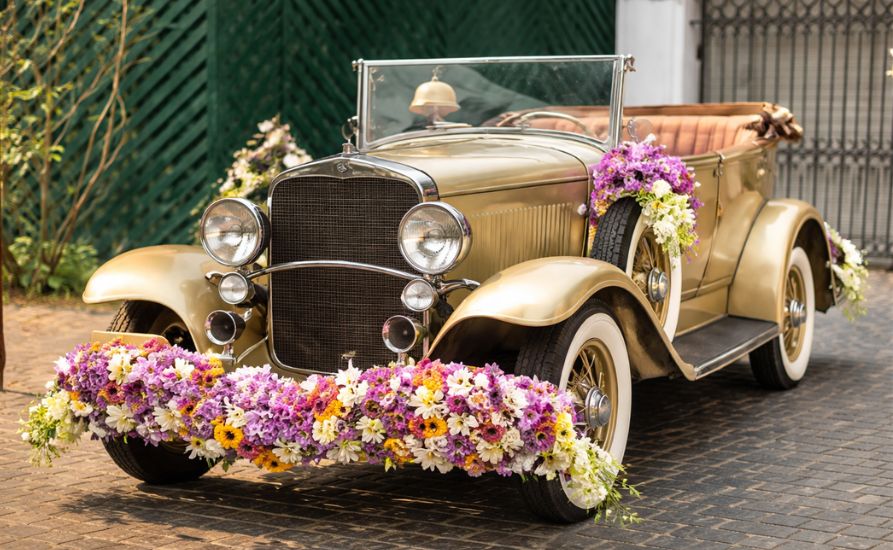 Vintage Car for Wedding